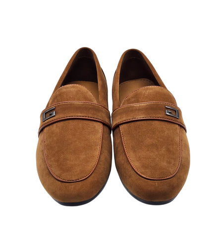 SEDAGATTI MEN'S FANCY LOAFERS (TAN)