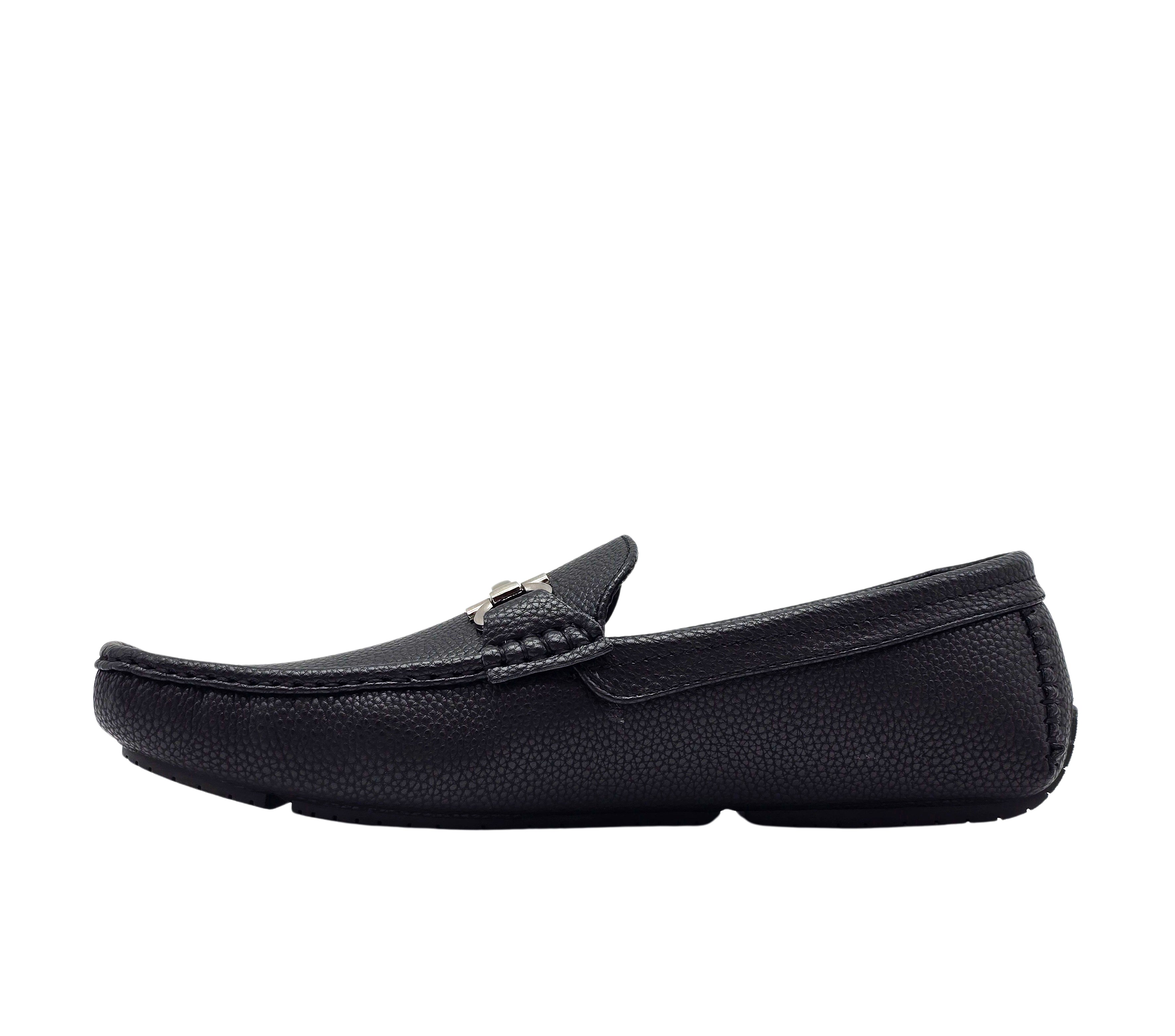 SEDAGATTI MEN'S FANCY LOAFERS (BLACK)