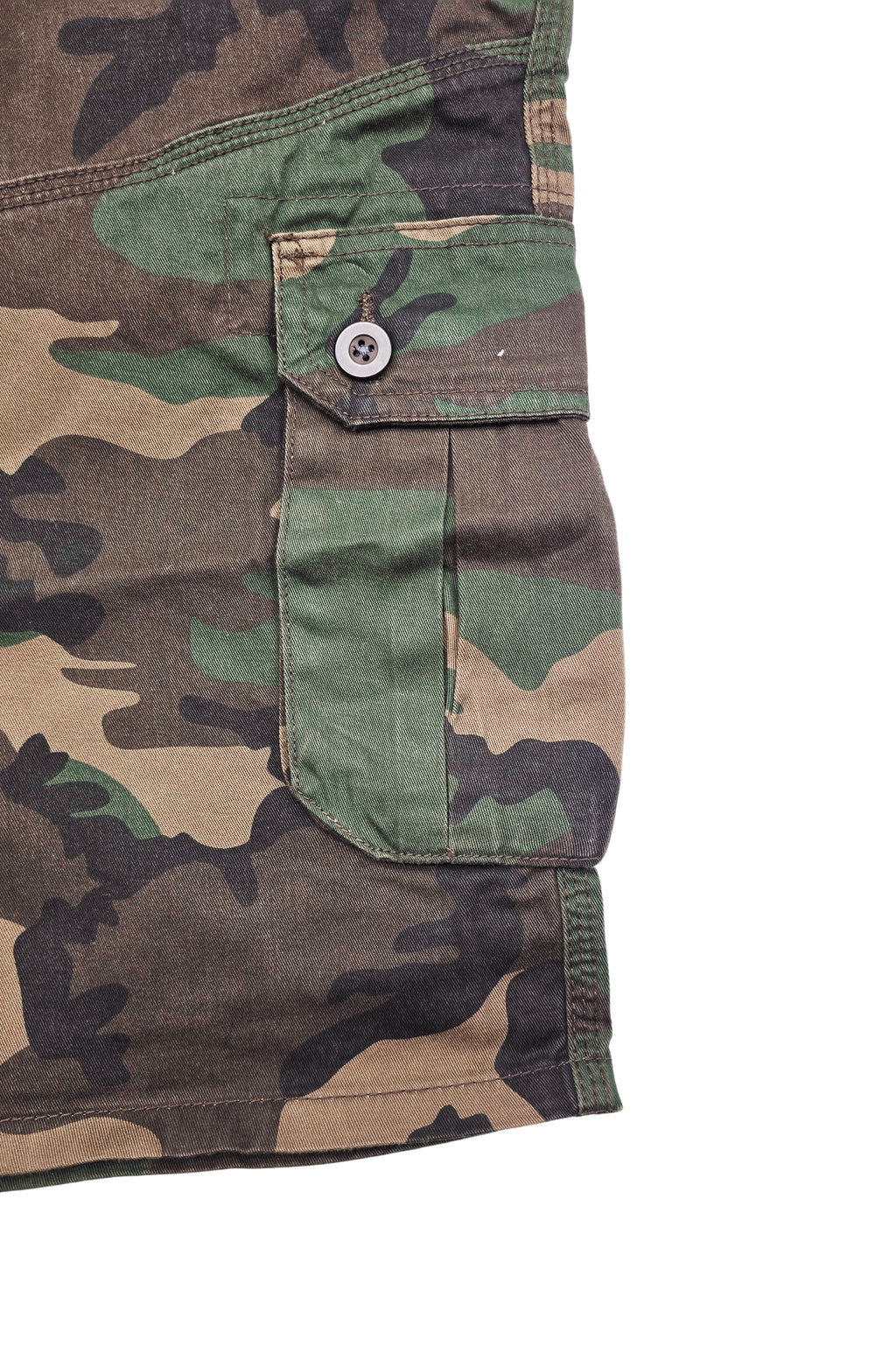 AGILE MEN'S CARGO SHORTS WITH BELT (CAMO)