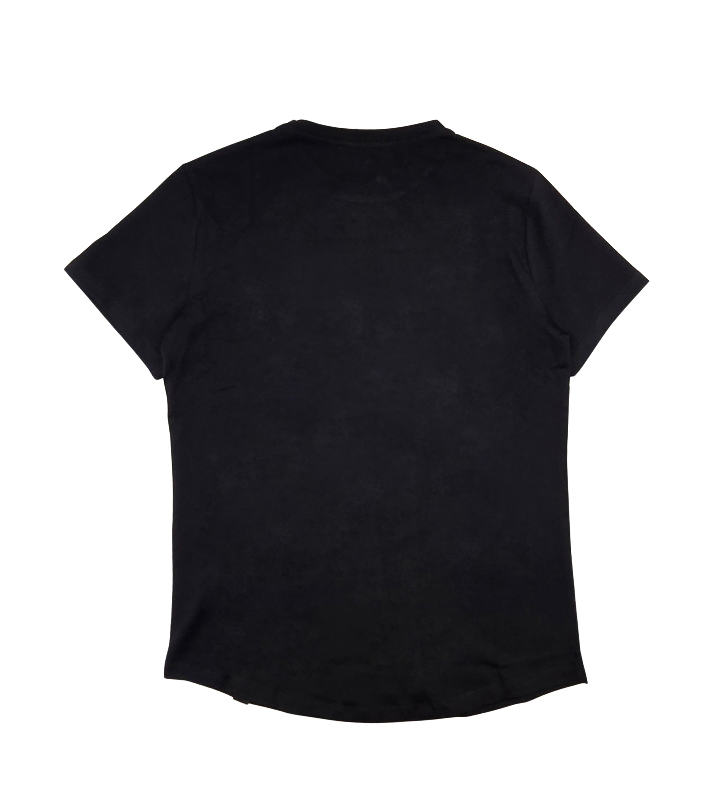 MEN'S RHINESTONE NO LIMIT SHORT SLEEVE T-SHIRT (BLACK)