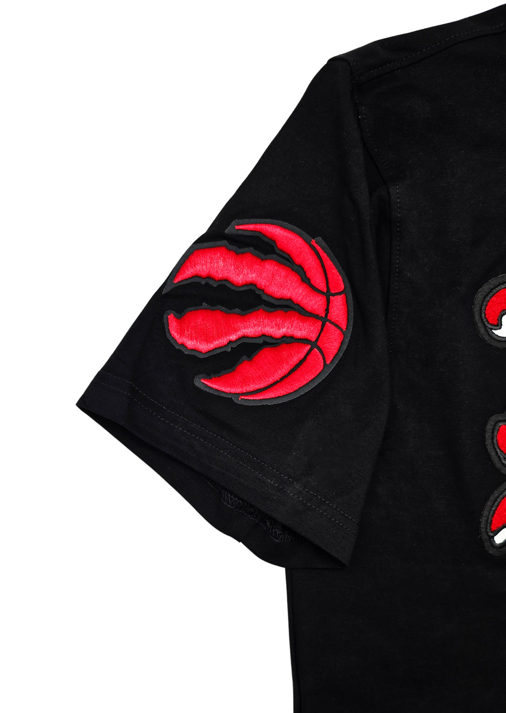 PRO STANDARD NBA TORONTO RAPTORS CLASSIC MEN'S BLACK/RED T-SHIRT