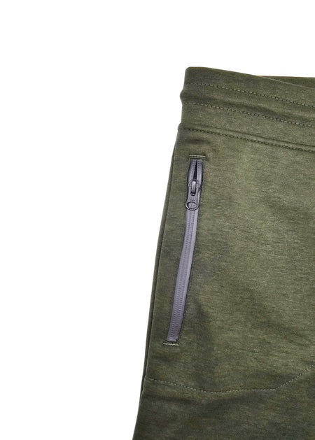 PLOREO MEN'S CLASSIC TECH FLEECE SLIM FIT JOGGER (OLIVE GREEN)