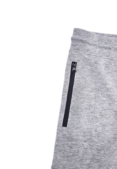 PLOREO MEN'S CLASSIC TECH FLEECE SLIM FIT JOGGER (GREY)