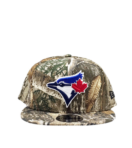 NEW ERA 9FIFTY TORONTO BLUE JAYS REALTREE JUNGLE PRINT & CLASSIC LOGO SNAPBACK HAT