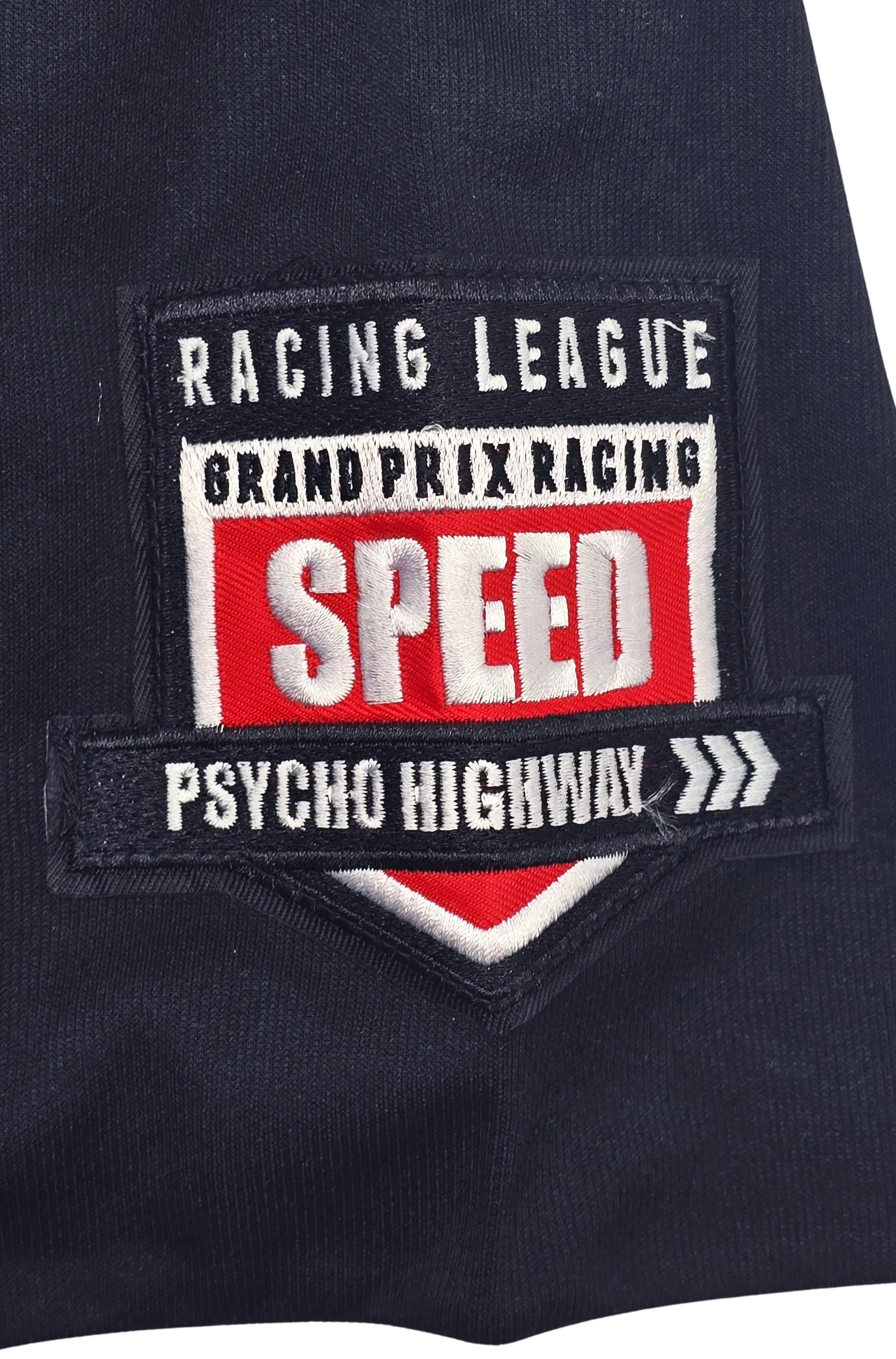 SWITCH MENS CHAMPIONS RACE MOTOR SPORT JERSEY/SHORTS SET (WHITE/BLACK)