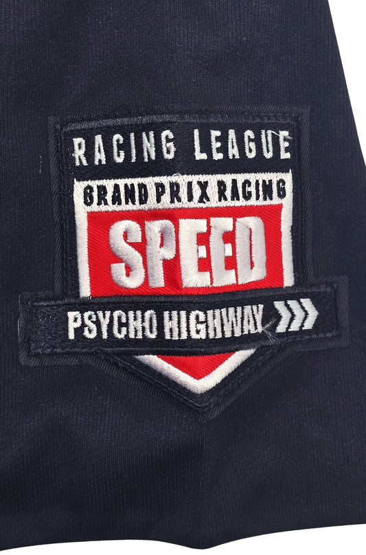 SWITCH MENS CHAMPIONS RACE MOTOR SPORT JERSEY/SHORTS SET (WHITE/BLACK)