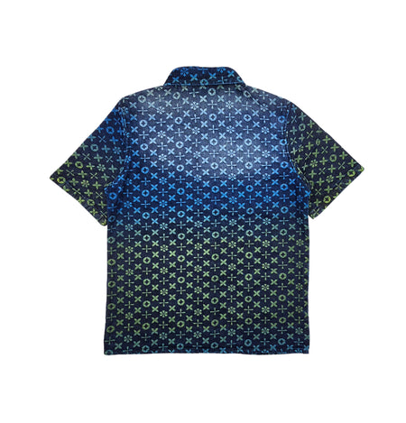 SWITCH MENS DENIM PATTERN SHIRT (INDIGO)