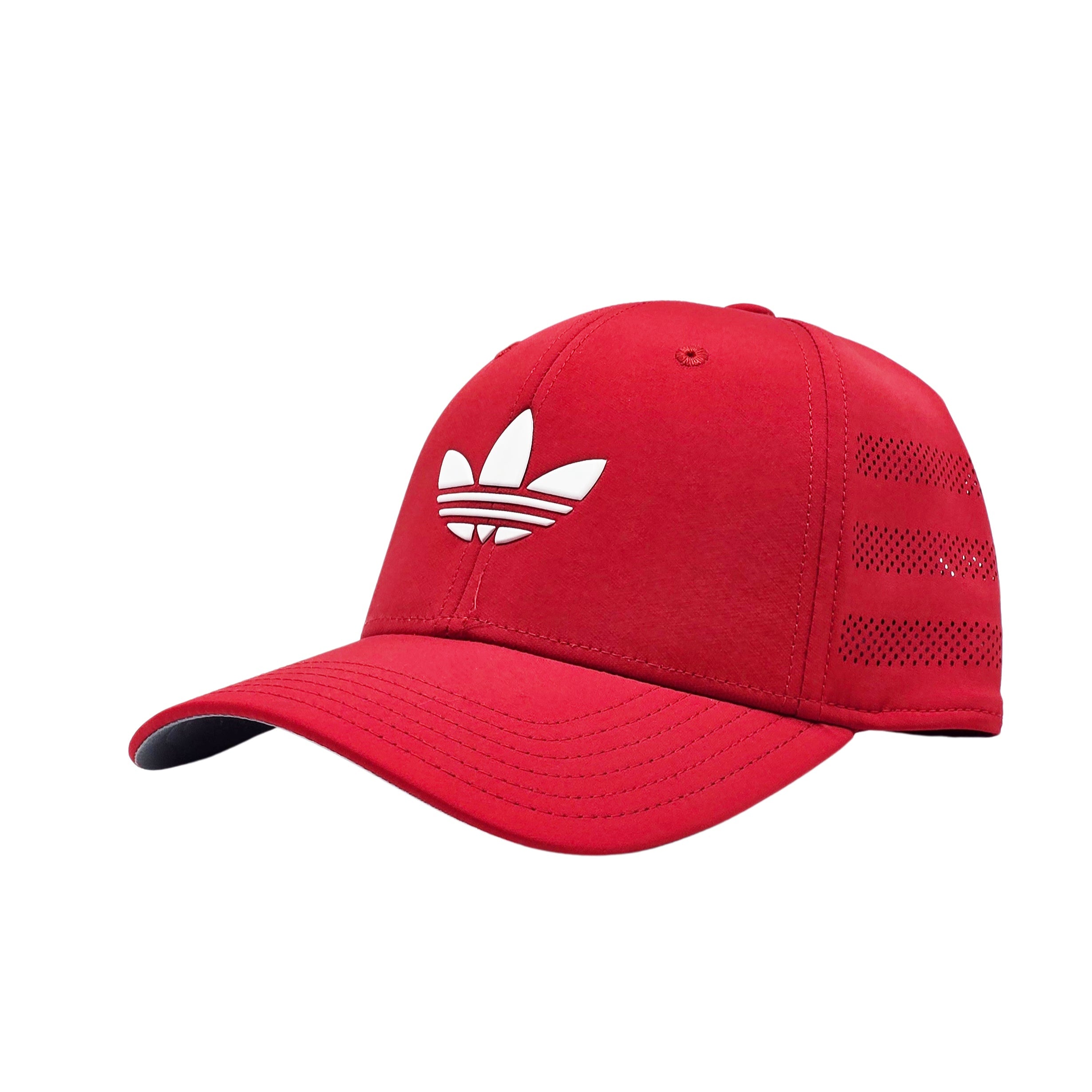 ADIDAS DRI-FIT RED/WHITE SNAPBACK TRAINING CAP