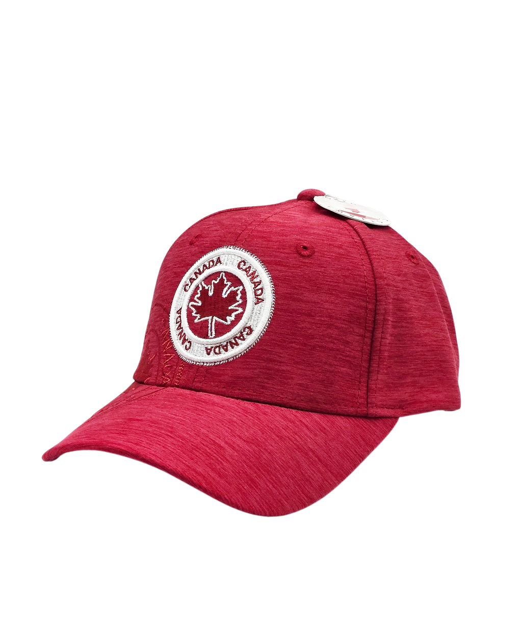 CANADA EMBROIDERED LOGO SHADOW TECH ADJUSTABLE CAP (RED)