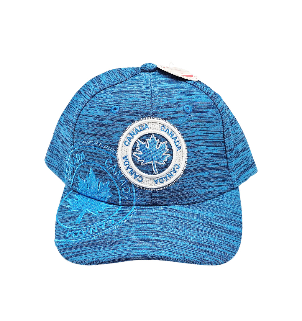 CANADA EMBROIDERED LOGO SHADOW TECH ADJUSTABLE CAP (TURQUOISE BLUE)