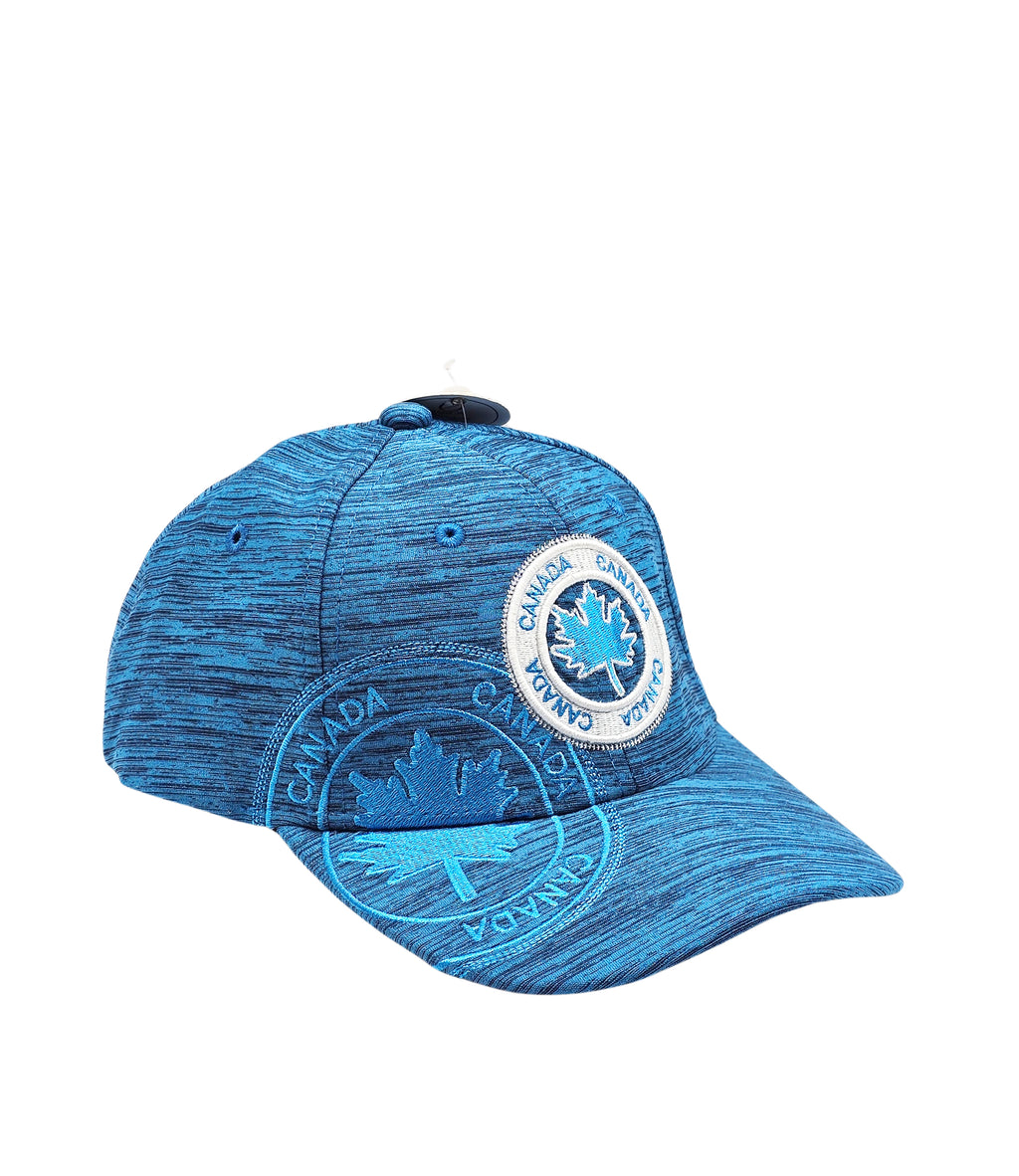 CANADA EMBROIDERED LOGO SHADOW TECH ADJUSTABLE CAP (TURQUOISE BLUE)