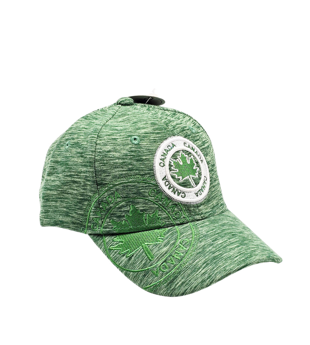 CANADA EMBROIDERED LOGO SHADOW TECH ADJUSTABLE CAP (GREEN)