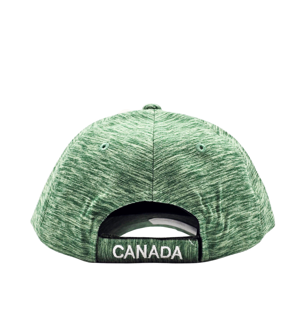 CANADA EMBROIDERED LOGO SHADOW TECH ADJUSTABLE CAP (GREEN)