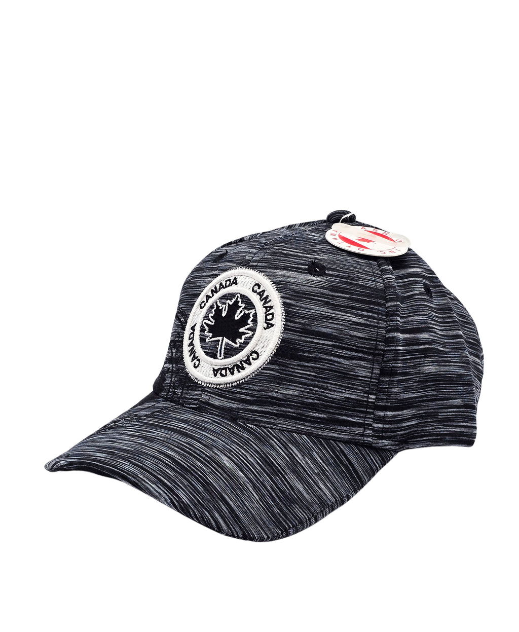 CANADA EMBROIDERED LOGO SHADOW TECH ADJUSTABLE CAP (BLACK)