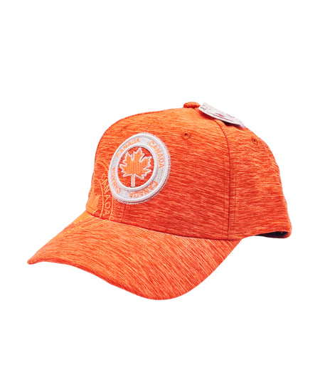 CANADA EMBROIDERED LOGO SHADOW TECH ADJUSTABLE CAP (ORANGE)