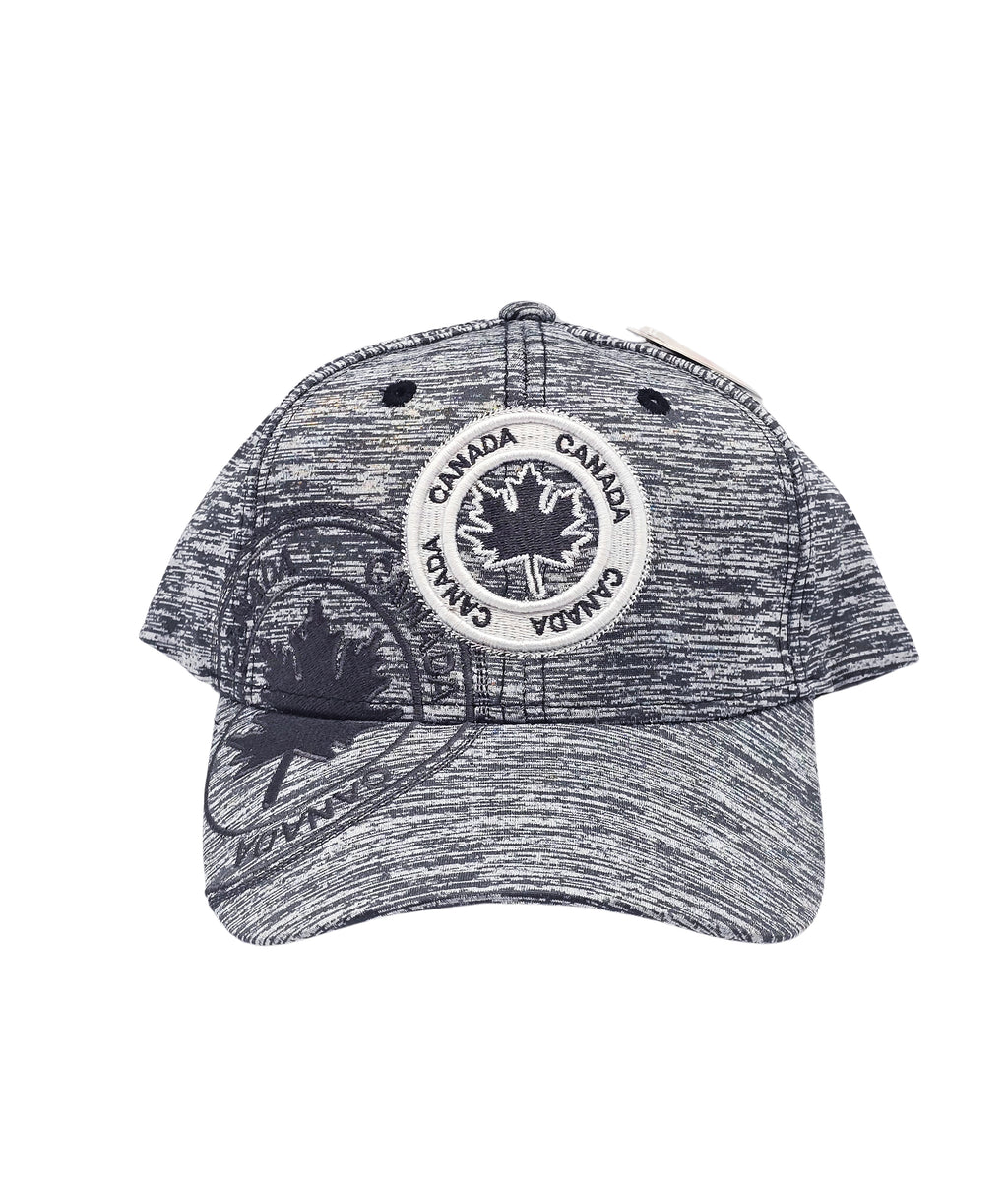 CANADA EMBROIDERED LOGO SHADOW TECH ADJUSTABLE CAP (CHARCOAL)