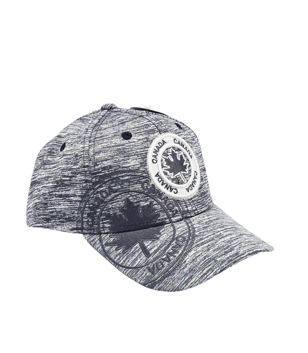 CANADA EMBROIDERED LOGO SHADOW TECH ADJUSTABLE CAP (CHARCOAL)