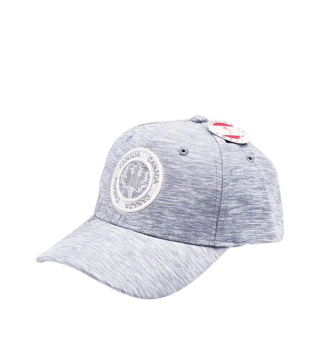 CANADA EMBROIDERED LOGO SHADOW TECH ADJUSTABLE CAP (GREY)