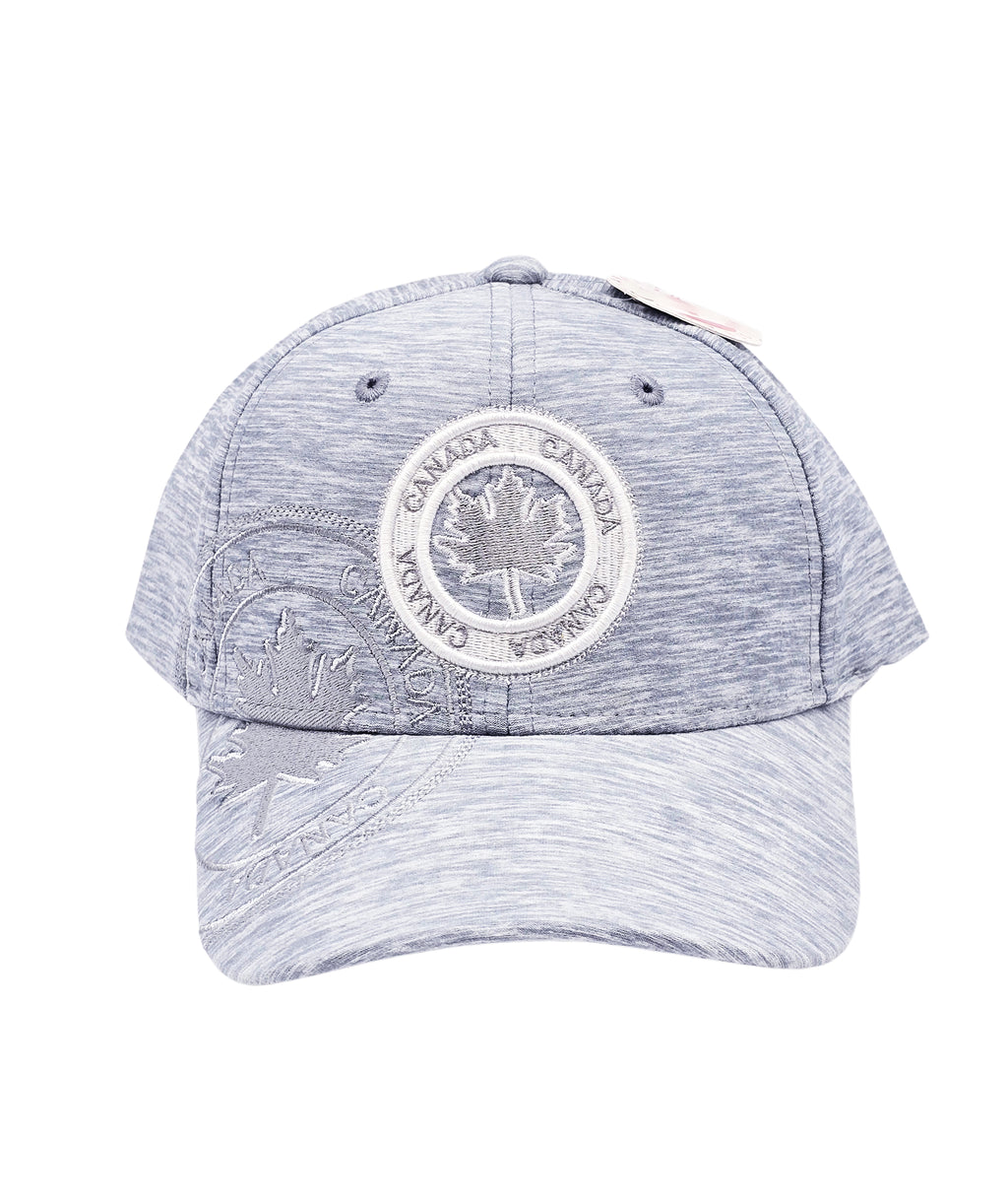 CANADA EMBROIDERED LOGO SHADOW TECH ADJUSTABLE CAP (GREY)