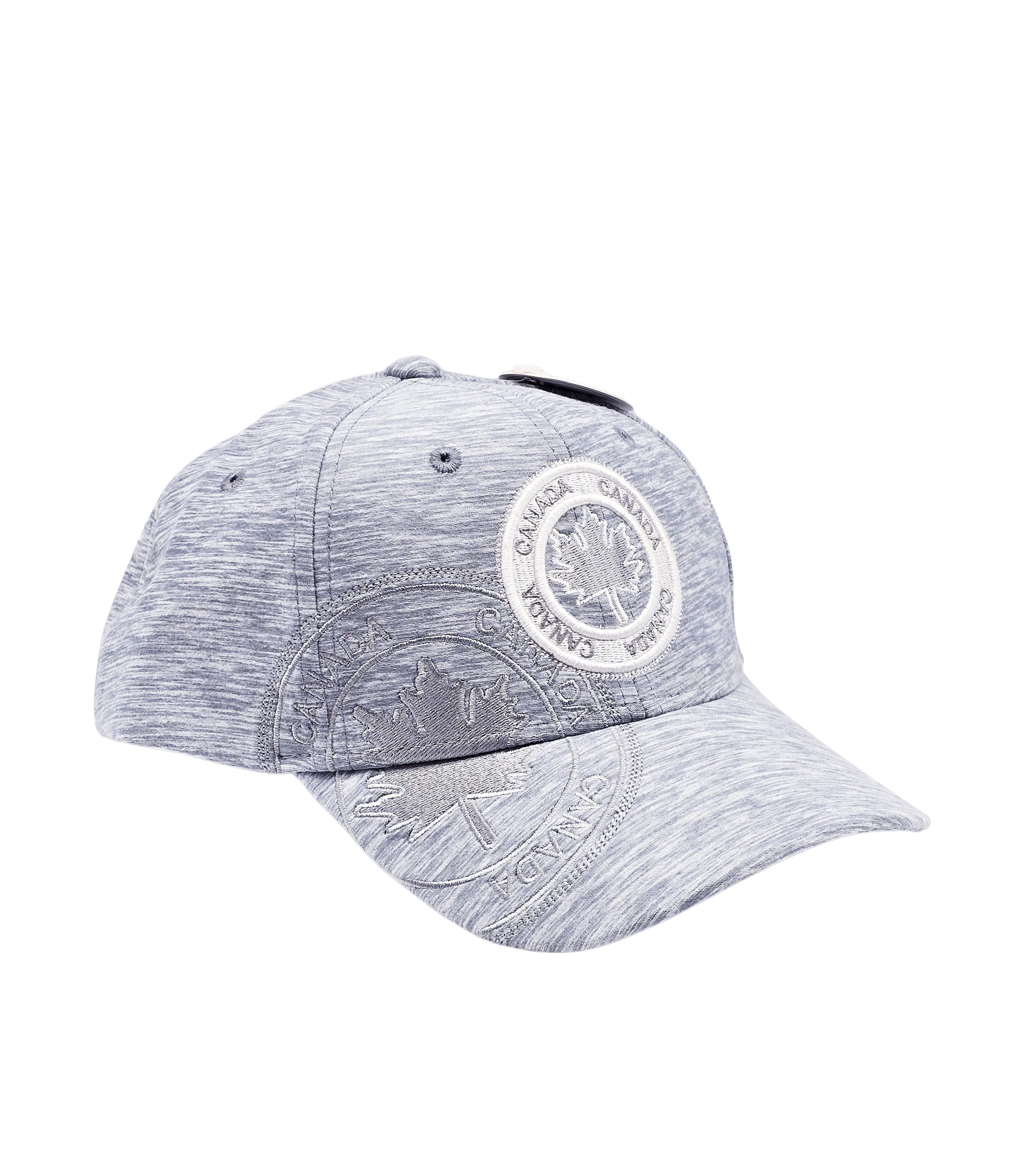 CANADA EMBROIDERED LOGO SHADOW TECH ADJUSTABLE CAP (GREY)