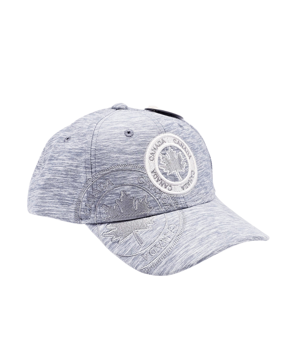 CANADA EMBROIDERED LOGO SHADOW TECH ADJUSTABLE CAP (GREY)