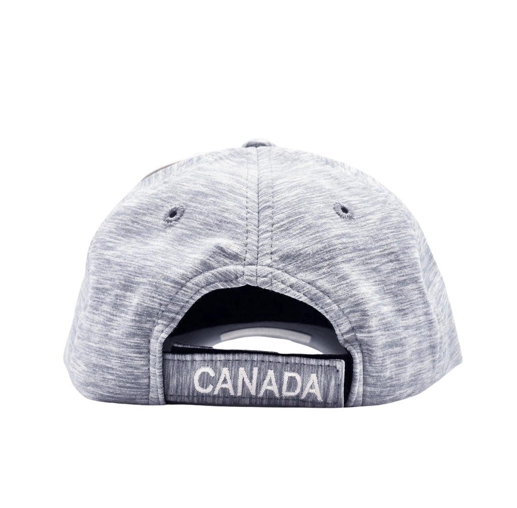 CANADA EMBROIDERED LOGO SHADOW TECH ADJUSTABLE CAP (GREY)