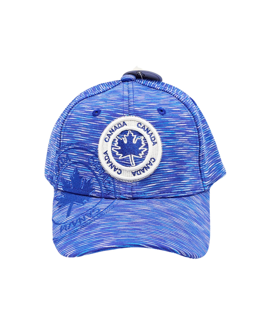 CANADA EMBROIDERED LOGO SHADOW TECH ADJUSTABLE CAP (ROYAL BLUE)