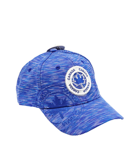 CANADA EMBROIDERED LOGO SHADOW TECH ADJUSTABLE CAP (ROYAL BLUE)