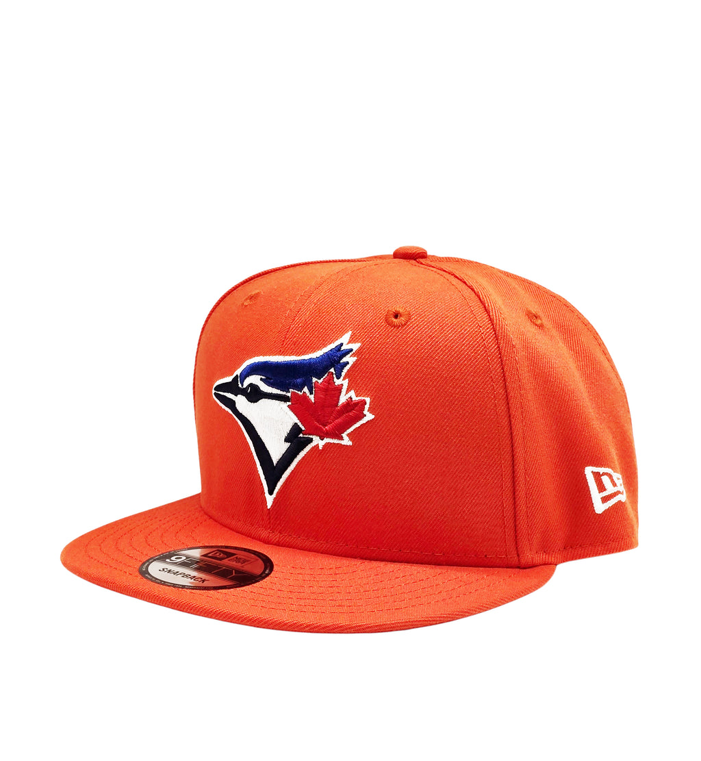 NEW ERA 9FIFTY TORONTO BLUE JAYS 1993 WORLD SERIES EDITION ORANGE/BLUE SNAPBACK HAT