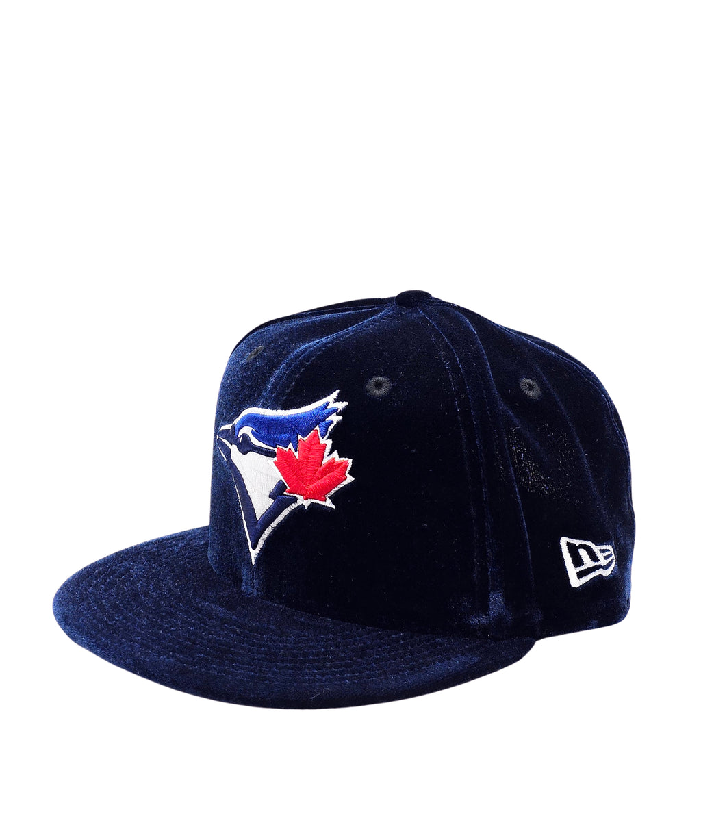 NEW ERA 9FIFTY TORONTO BLUE JAYS 40TH SEASON NAVY VELVET SNAPBACK HAT