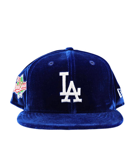 NEW ERA 9FIFTY LOS ANGELES DODGERS 1988 WORLD SERIES DARK ROYAL SNAPBACK HAT