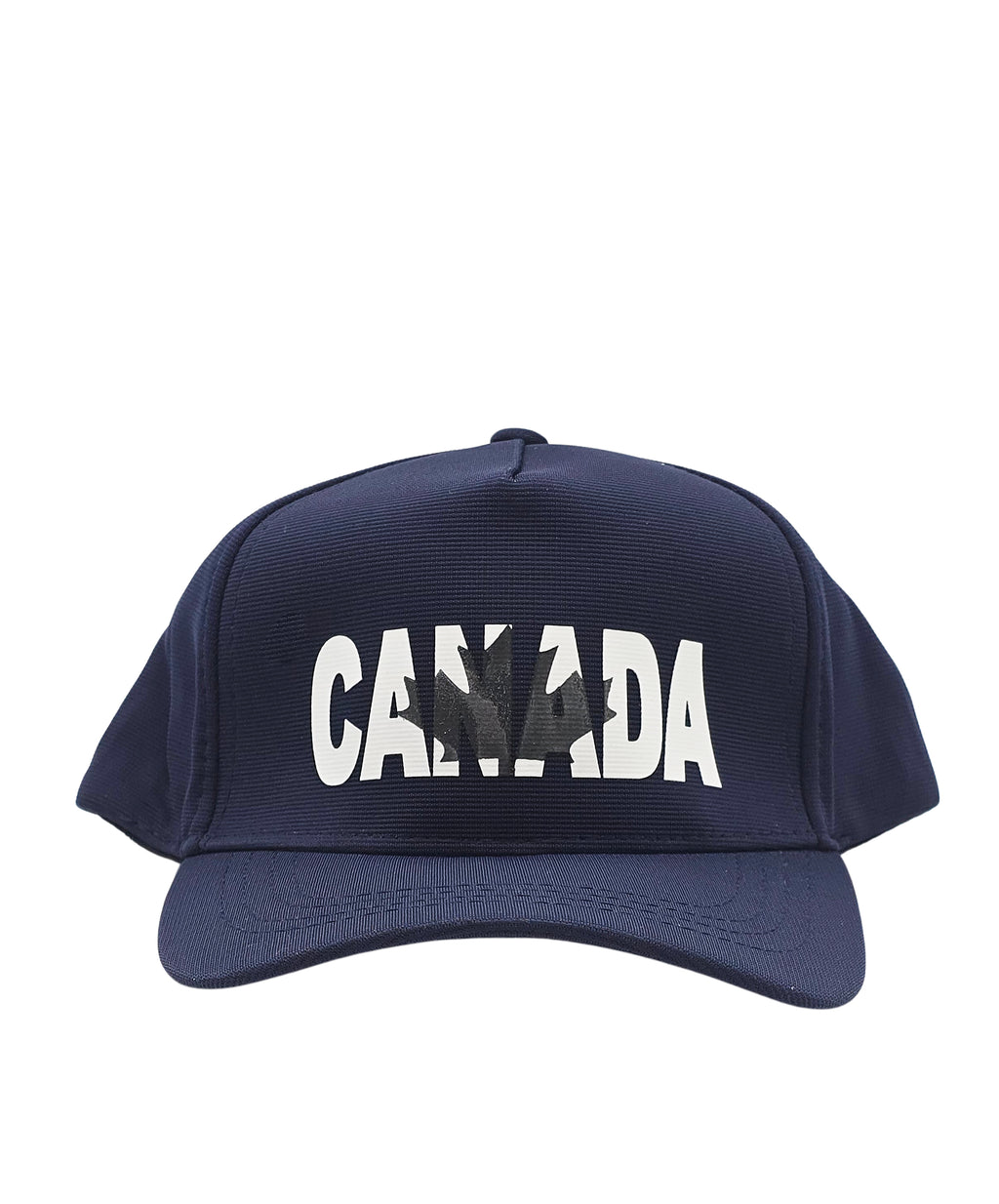 CANADA PRINT LOGO ADJUSTABLE STRAPBACK CAP (NAVY)