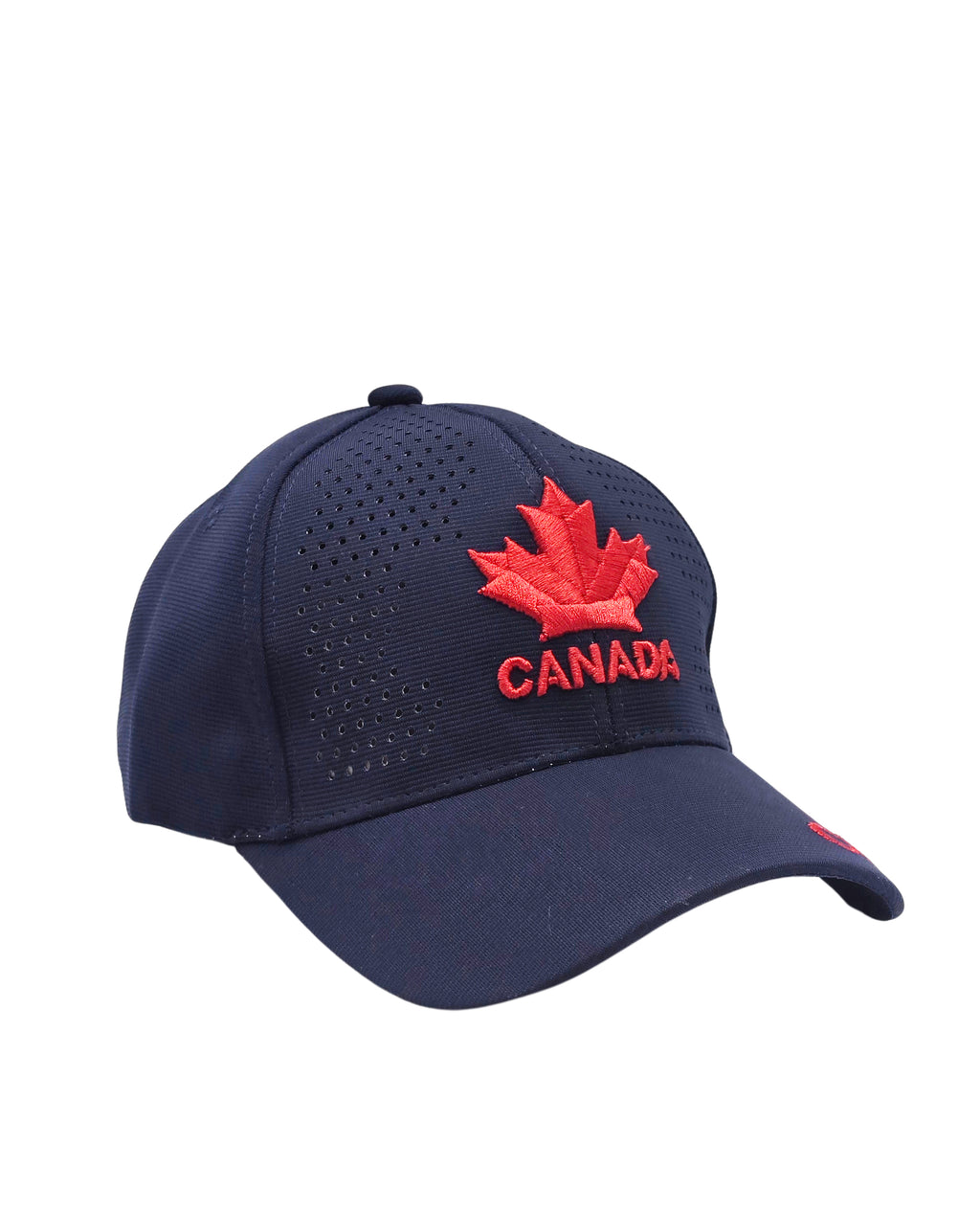 CANADA EMBROIDERED LOGO ADJUSTABLE STRAPBACK CAP (NAVY)