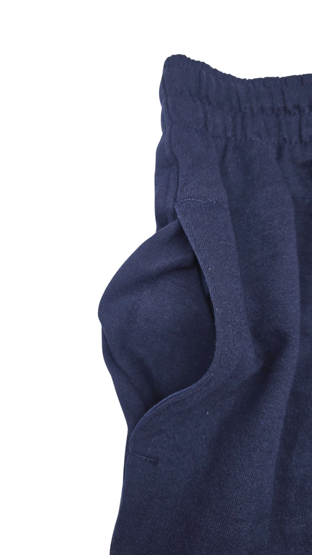 MEN'S BASIC OPEN BOTTOM JOGGERS (NAVY)