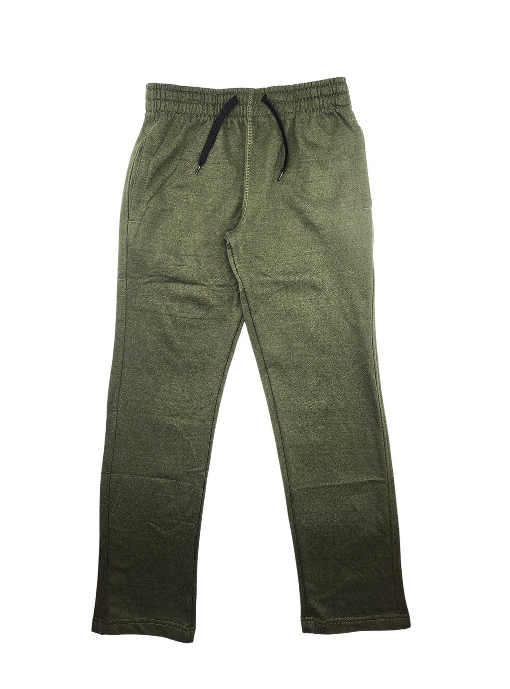 MEN'S BASIC OPEN BOTTOM JOGGERS (OLIVE)