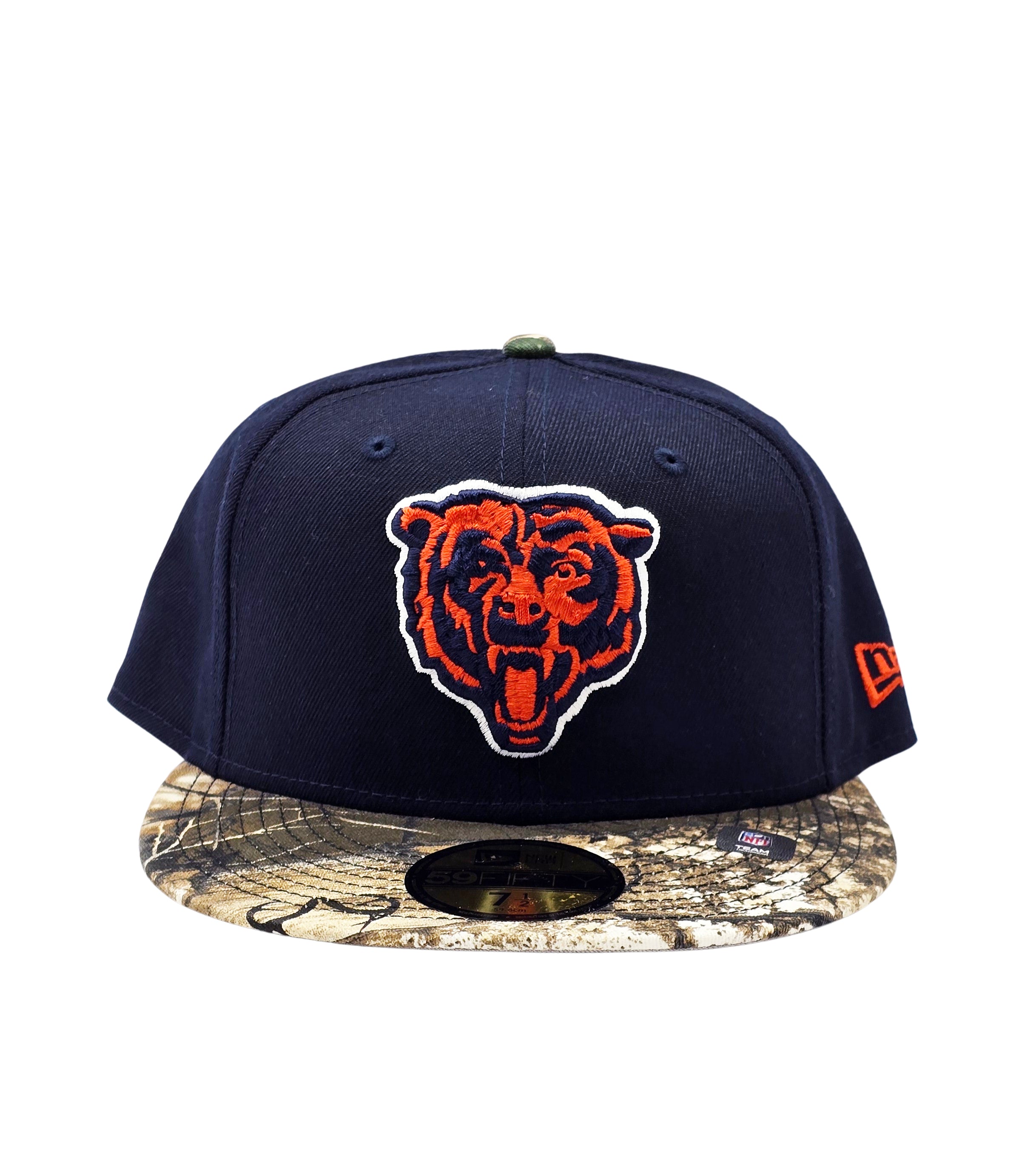 NEW ERA 59FIFTY MEN'S CHICAGO BEARS NAVY/CAMO FITTED HAT