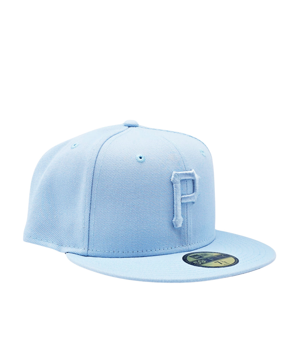 NEW ERA 59FIFTY MEN'S PITTSBURGH PIRATES SKY BLUE FITTED HAT