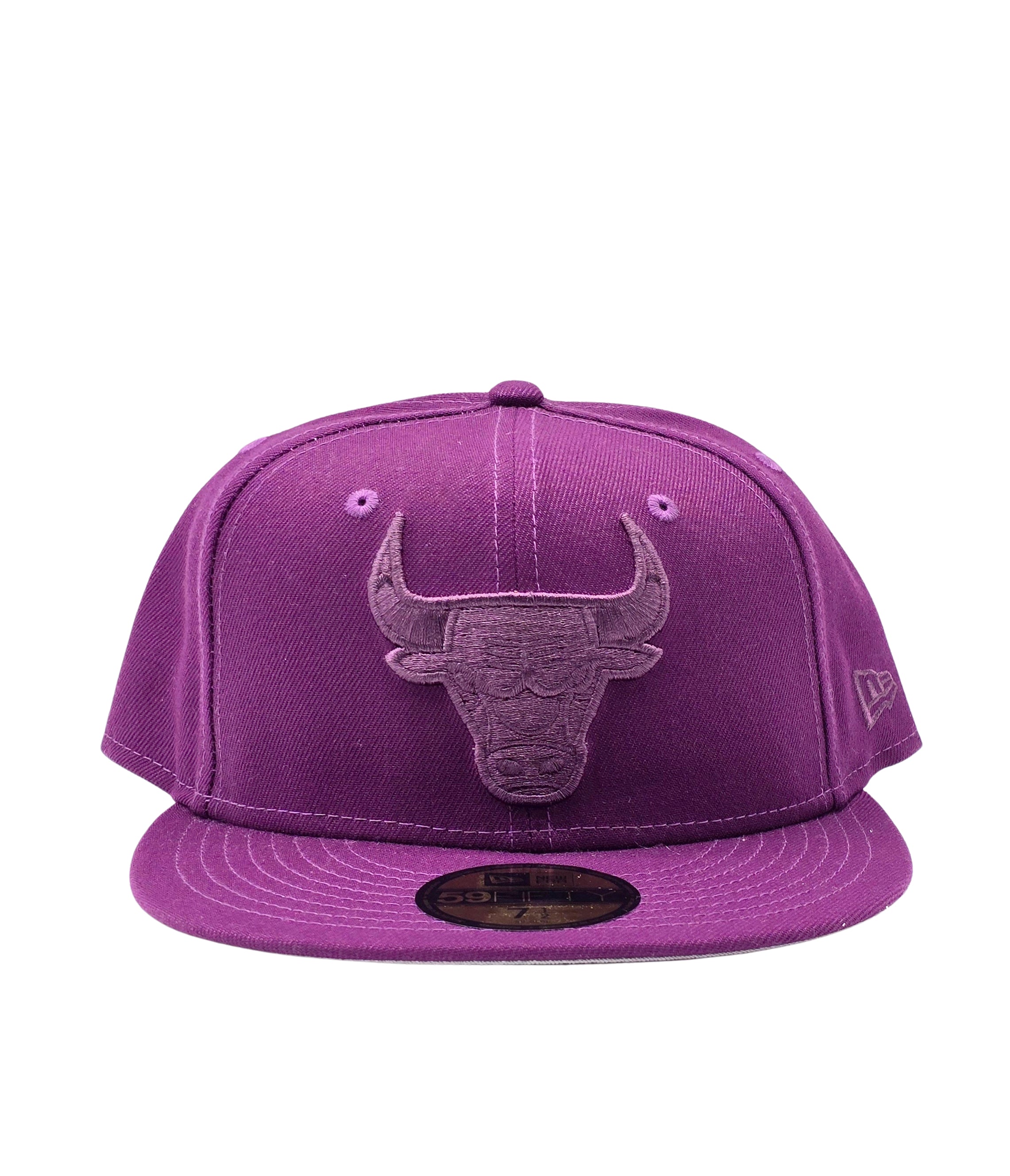 NEW ERA 59FIFTY MEN'S CHICAGO BULLS PURPLE FITTED HAT