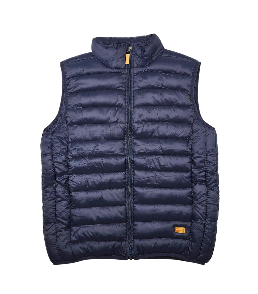 U.S. ICON MEN'S PUFFER VEST (NAVY)