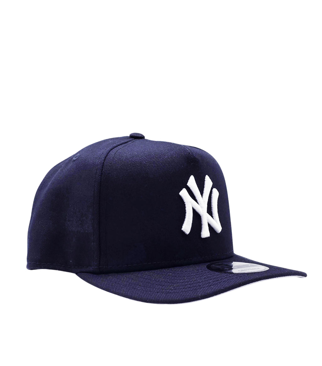 NEW ERA MEN'S 9FIFTY A-FRAME MLB NEW YORK YANKEES NAVY BLUE/WHITE SNAPBACK HAT