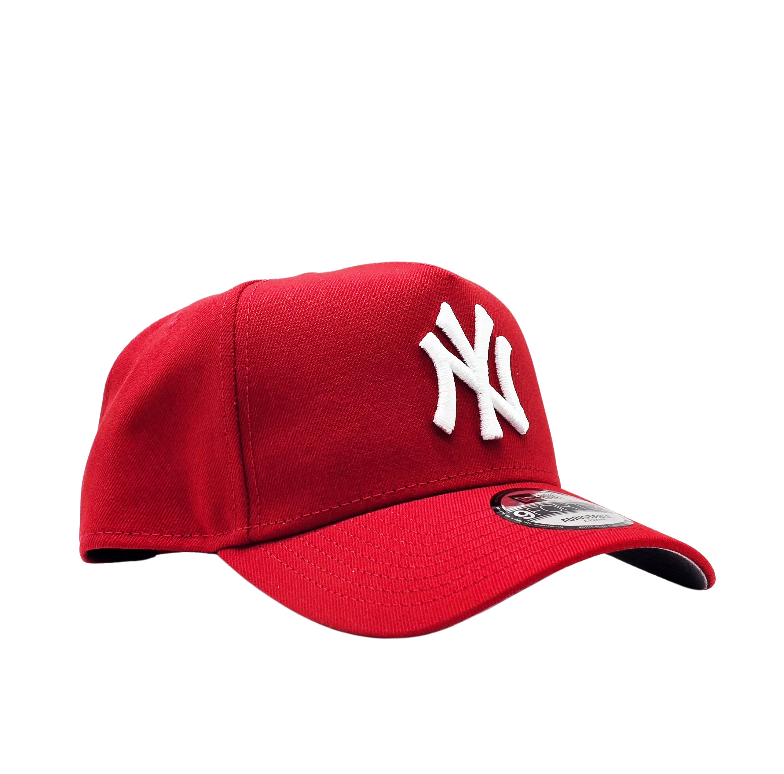 NEW ERA MEN'S 9FORTY A-FRAME MLB NEW YORK YANKEES RED/WHITE SNAPBACK HAT