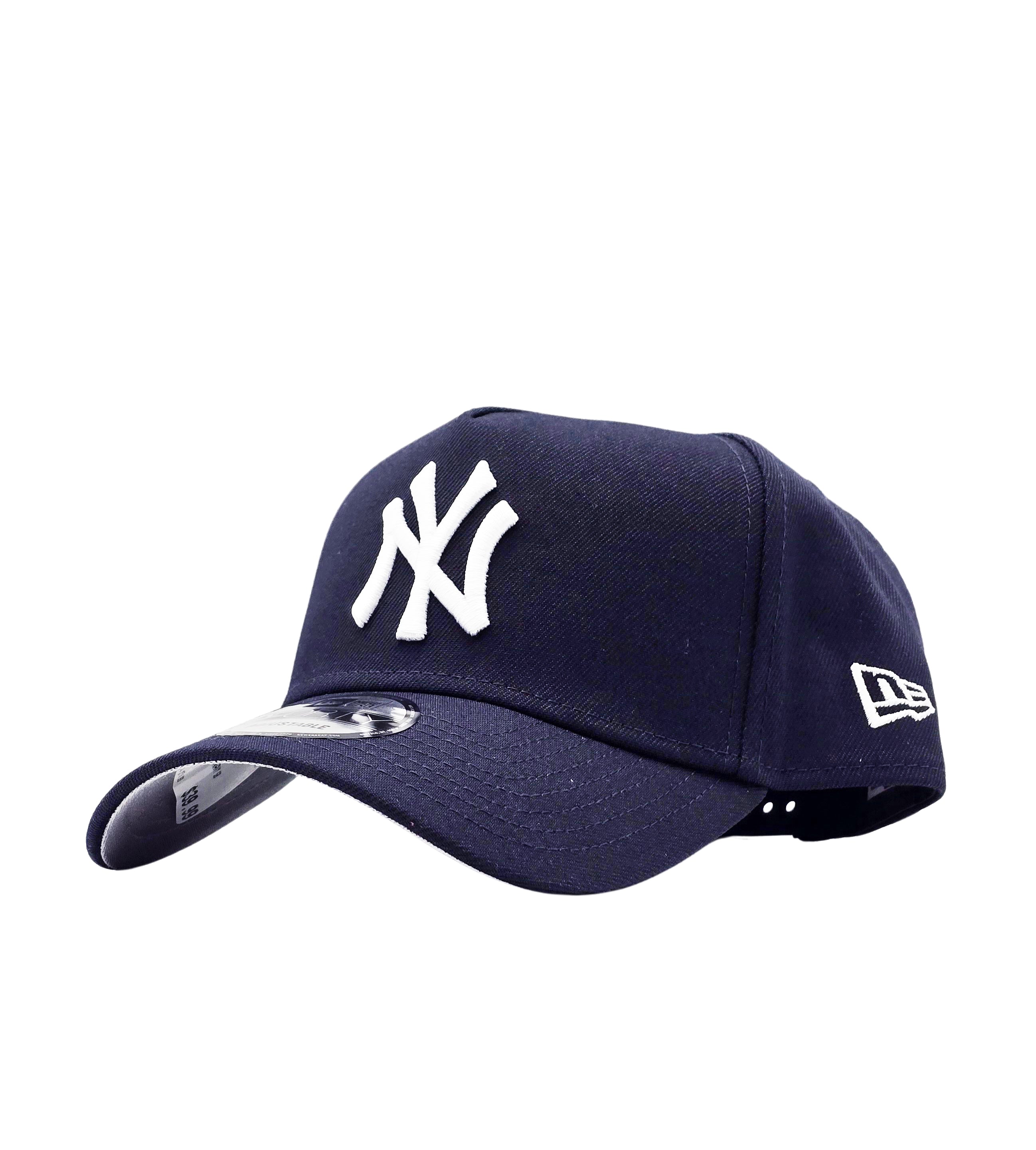 NEW ERA MEN'S 9FORTY A-FRAME MLB NEW YORK YANKEES NAVY BLUE/WHITE SNAPBACK HAT