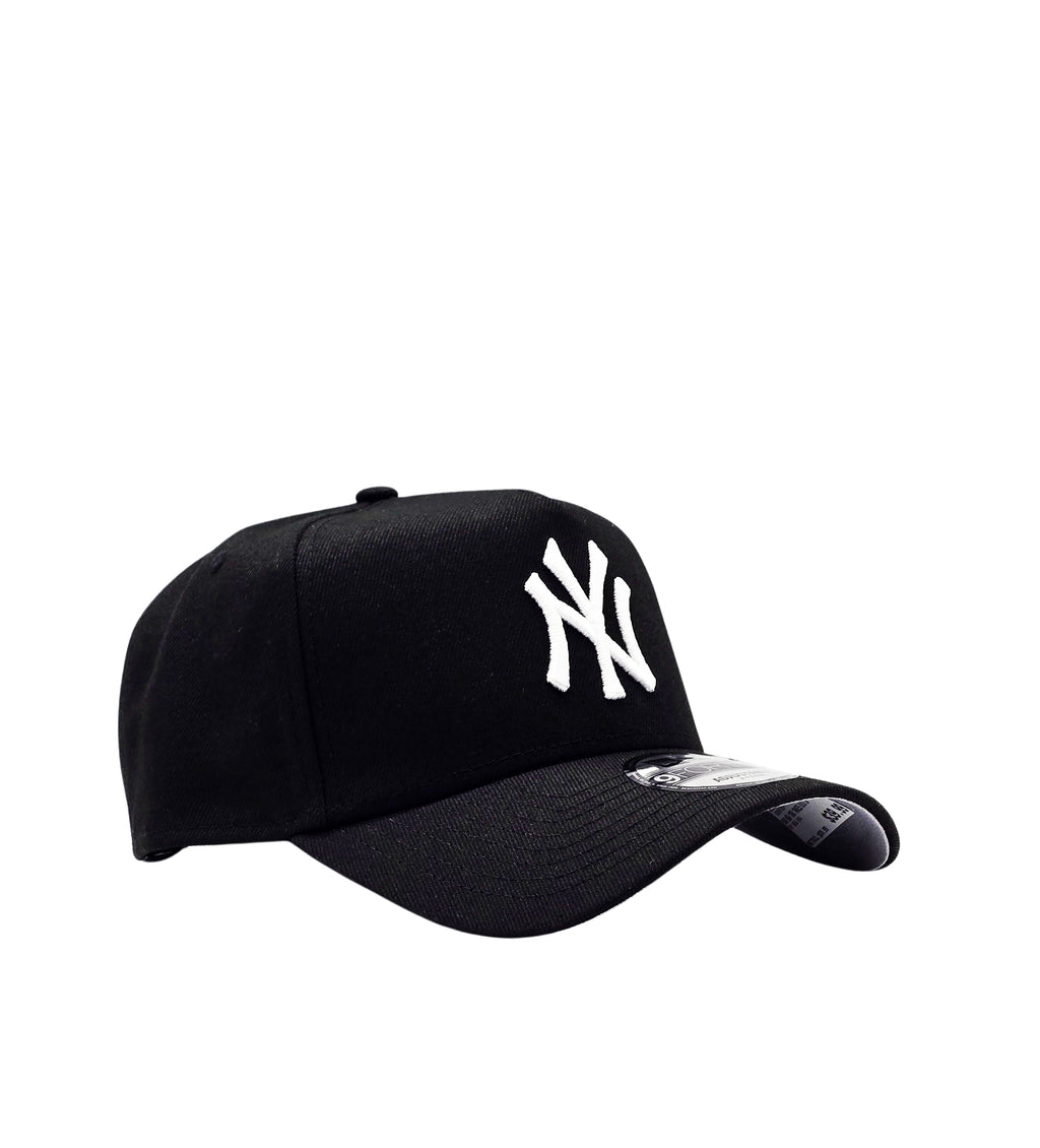 NEW ERA MEN'S 9FORTY A-FRAME MLB NEW YORK YANKEES BLACK/WHITE SNAPBACK HAT