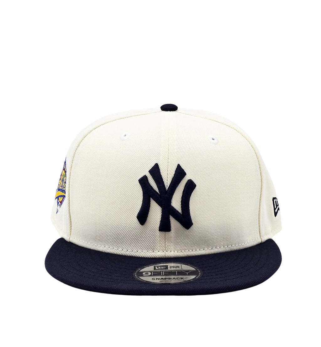 NEW ERA 9FIFTY NEW YORK YANKEES 1996 WORLD SERIES CREAM/NAVY SNAPBACK HAT