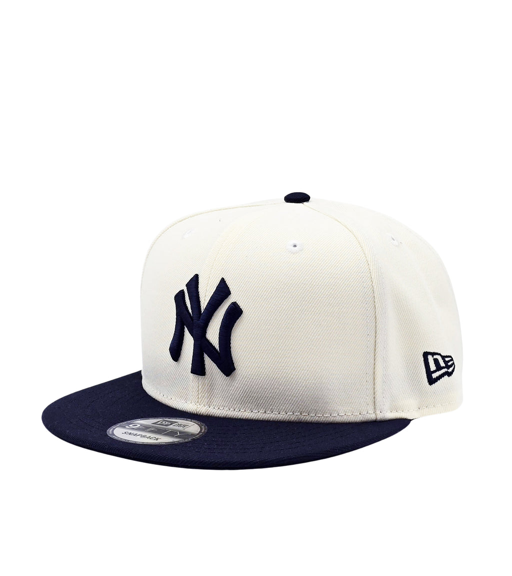 NEW ERA 9FIFTY NEW YORK YANKEES 1996 WORLD SERIES CREAM/NAVY SNAPBACK HAT