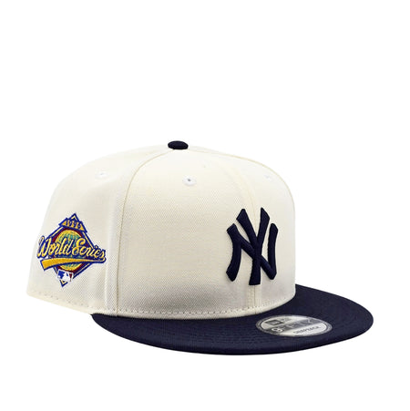 NEW ERA 9FIFTY NEW YORK YANKEES 1996 WORLD SERIES CREAM/NAVY SNAPBACK HAT