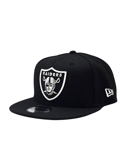 NEW ERA MEN'S 9FIFTY AMERICAN FOOTBALL LEAGUE SUPERBOWL CHAMPIONS LAS VEGAS RAIDERS BLACK SNAPBACK HAT