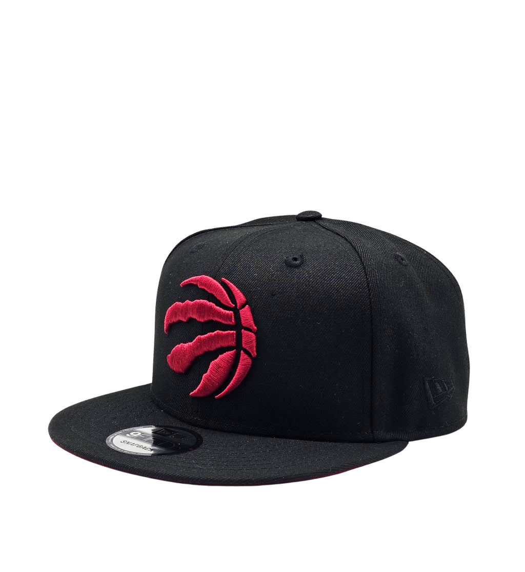 NEW ERA 9FIFTY NBA TORONTO RAPTORS 1X CHAMPS BLACK/CARDINAL RED SNAPBACK HAT