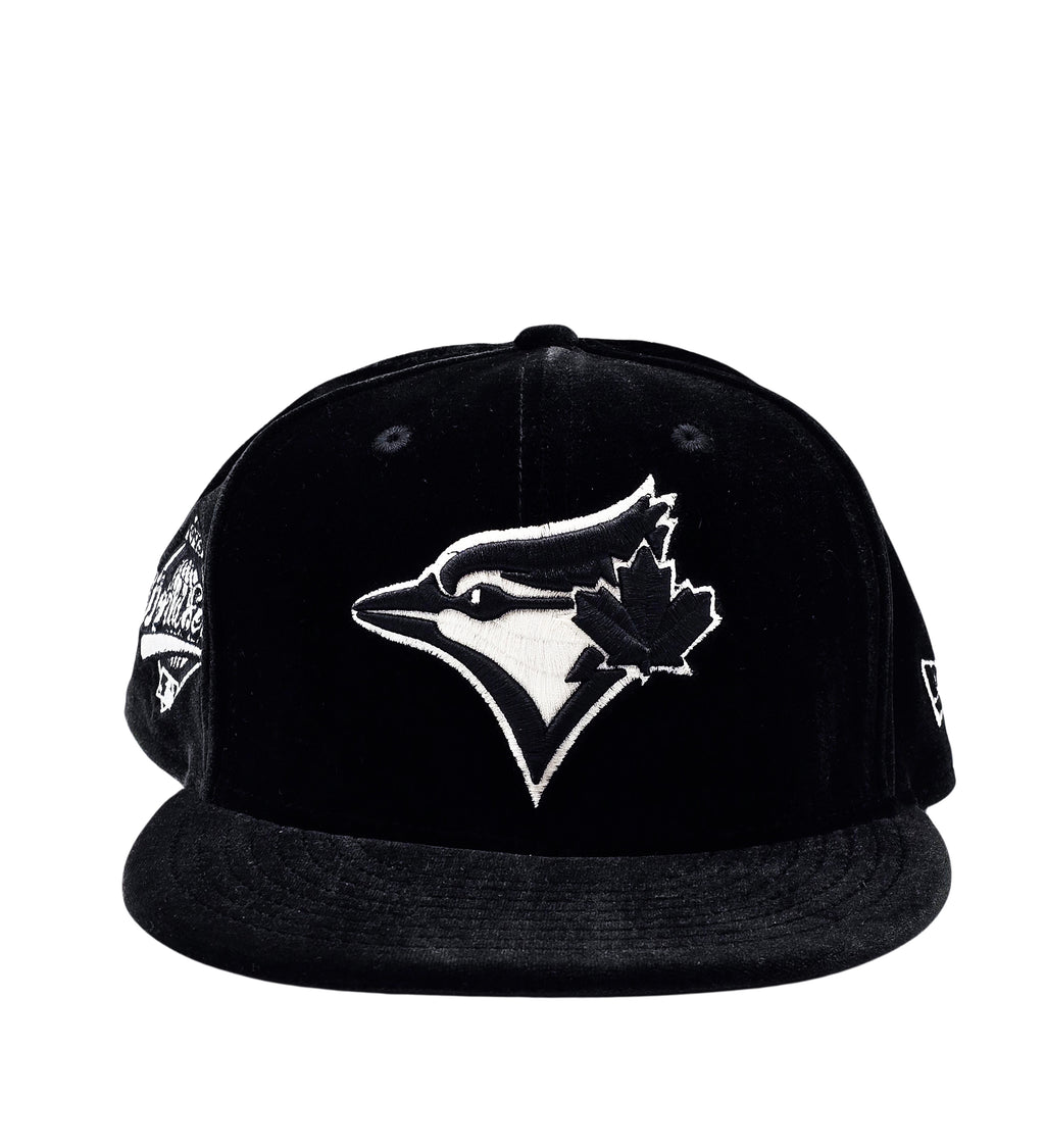 NEW ERA 9FIFTY TORONTO BLUE JAYS 1993 WORLD SERIES BLACK VELVET SNAPBACK HAT