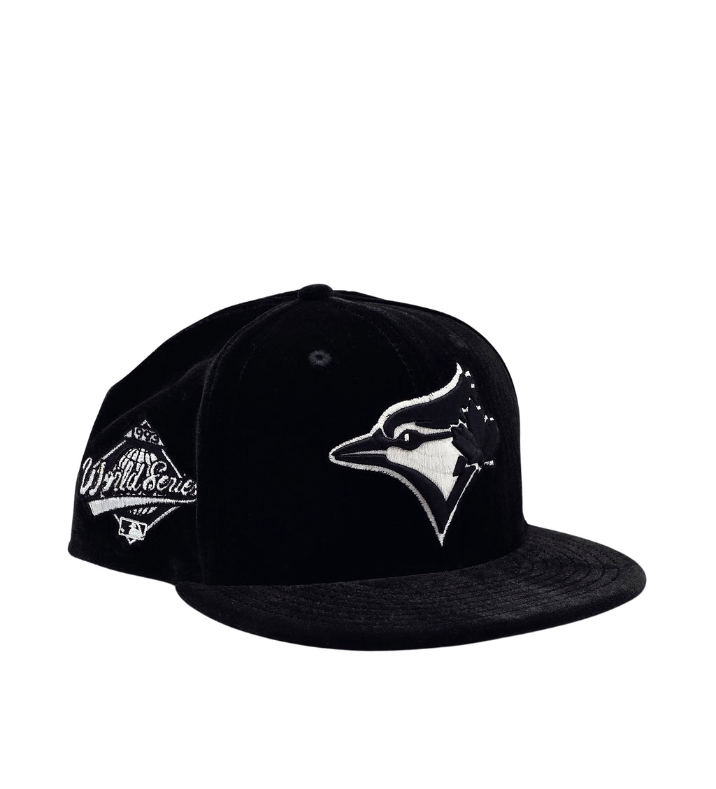 NEW ERA 9FIFTY TORONTO BLUE JAYS 1993 WORLD SERIES BLACK VELVET SNAPBACK HAT